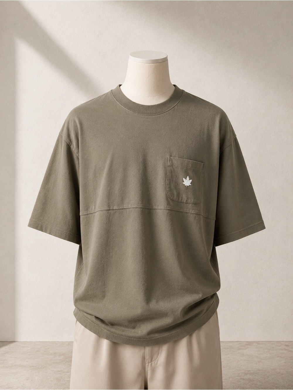 Oversized Streetwear Graphic Tee XXL New York High Olive Spirit Jersey Style NWT